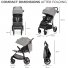 Прогулочная коляска Trig 2 Grey, Kinderkraft (серая)
