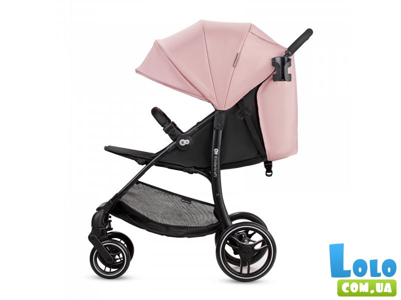 Прогулочная коляска Trig 2 Pink, Kinderkraft (розовая)