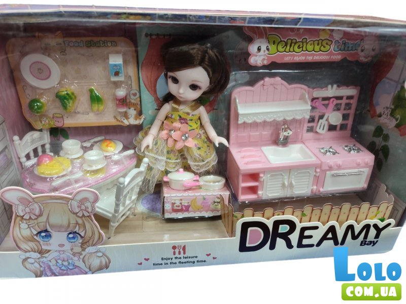 Набор мебели Кухня с куклой