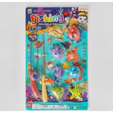 Рыбалка магнитная, 8 животных