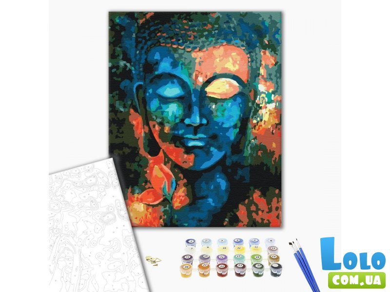 Картина по номерам Цвет медитации, Brushme (40х50 см)