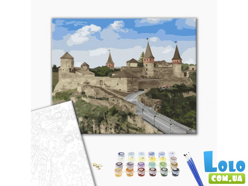 Картина по номерам Каменец-Подольская крепость, Brushme (40х50 см)