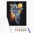 Картина по номерам Космический жонглер, Brushme (40х50 см)