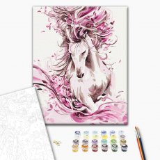 Картина по номерам Изящная лошадь, Brushme (40х50 см)