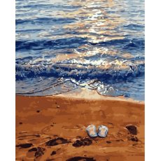 Картина по номерам Берег у моря, Strateg (40х50 см)