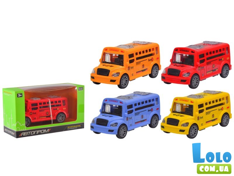 Автобус металлический (в ассортименте)