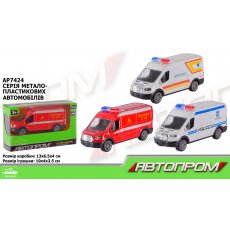 Машина металлическая, Автопром (в ассортименте)