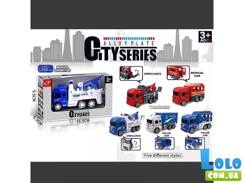 Машина металлическая, АВТОПРОМ, в ассортименте