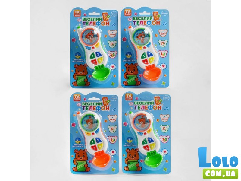 Телефон музыкальный, TK Group (в ассортименте)