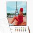 Картина по номерам Красавица в Париже, Brushme (30х40 см)
