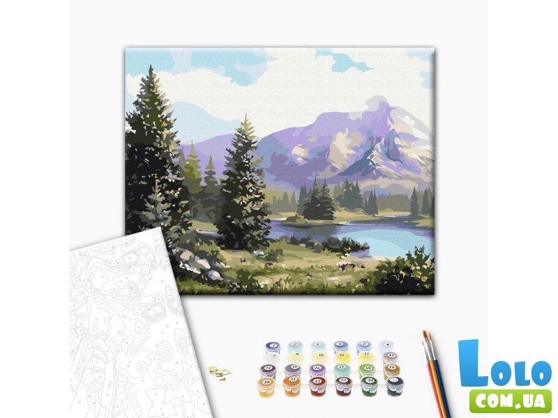 Картина по номерам Великолепные горы, Brushme (40х50 см)