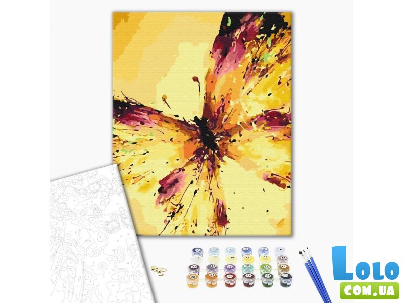 Картина по номерам Полет бабочки, Brushme (40х50 см)