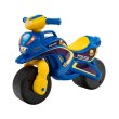 Мотоцикл - толокар с музыкальным рулем Полиция, Doloni Toys (синий)