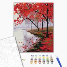 Картина по номерам Цвета Японии, Brushme (40х50 см)