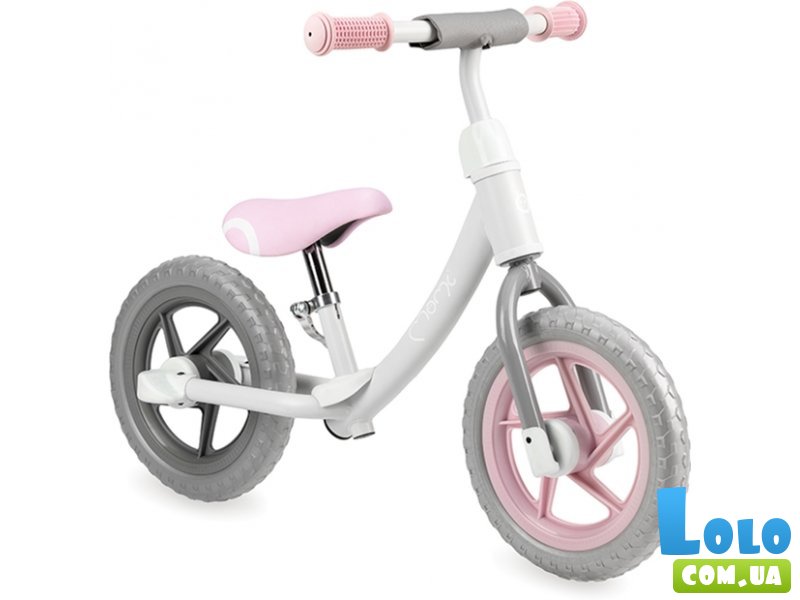 Беговел Ross, MoMi (серый с розовым)