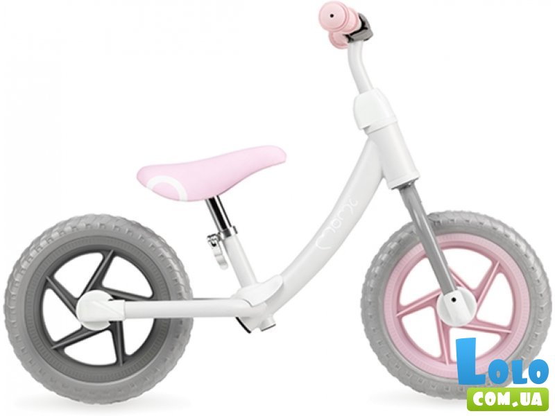 Беговел Ross, MoMi (серый с розовым)