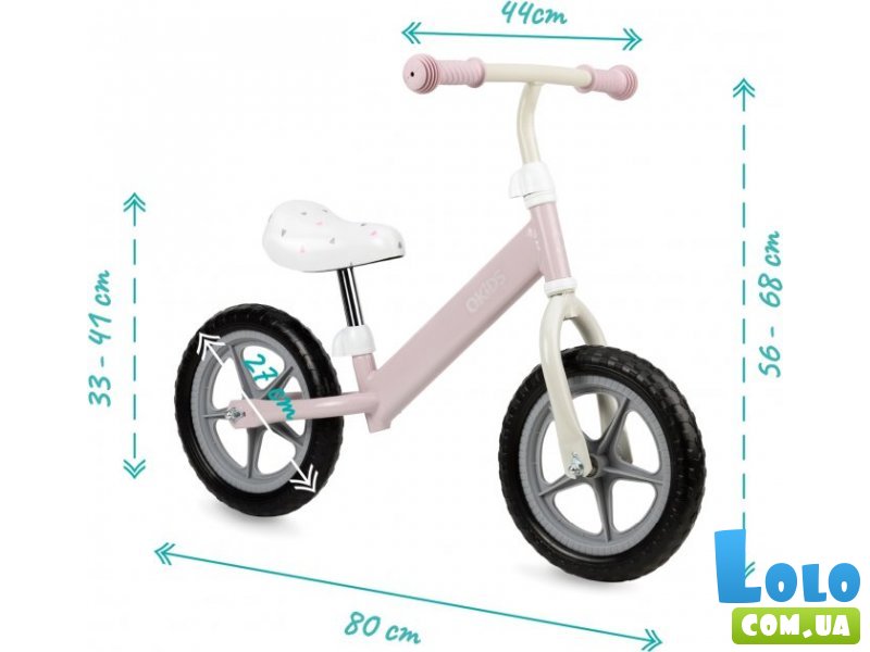 Беговел Fleet, Qkids (розовый)