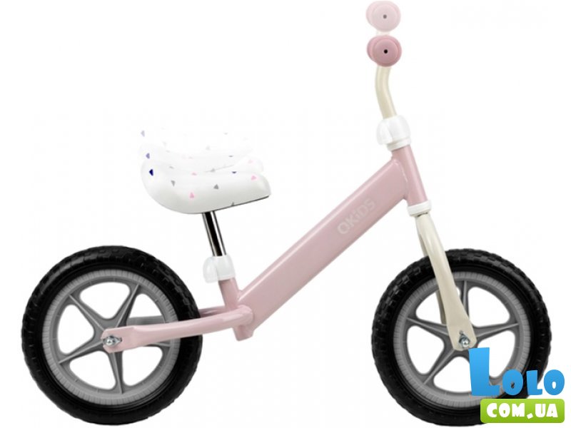 Беговел Fleet, Qkids (розовый)