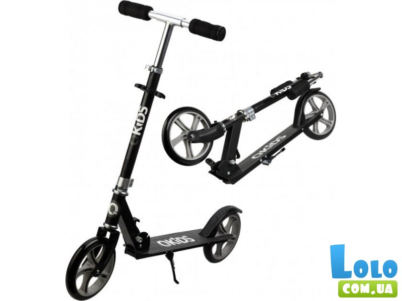 Самокат Weiss, Qkids (серый)