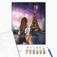 Картина по номерам Скажи Парижу Да!, Brushme (40х50 см)