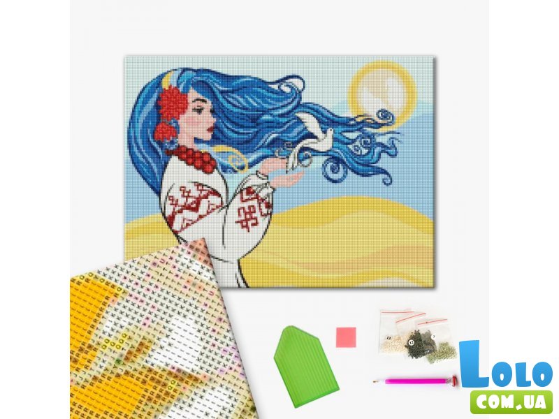 Алмазная мозаика Окрыленные волей ©Ольга Бочулинская, Brushme (40х50 см)