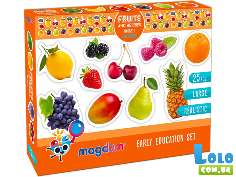 Магнитные игры Фрукты и ягоды (англ.)