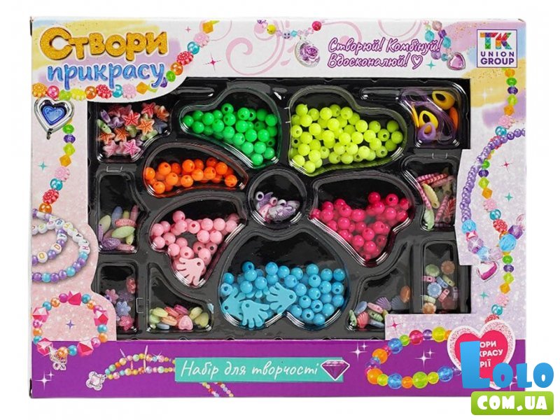 Набор бисера, TK Group, в ассортименте