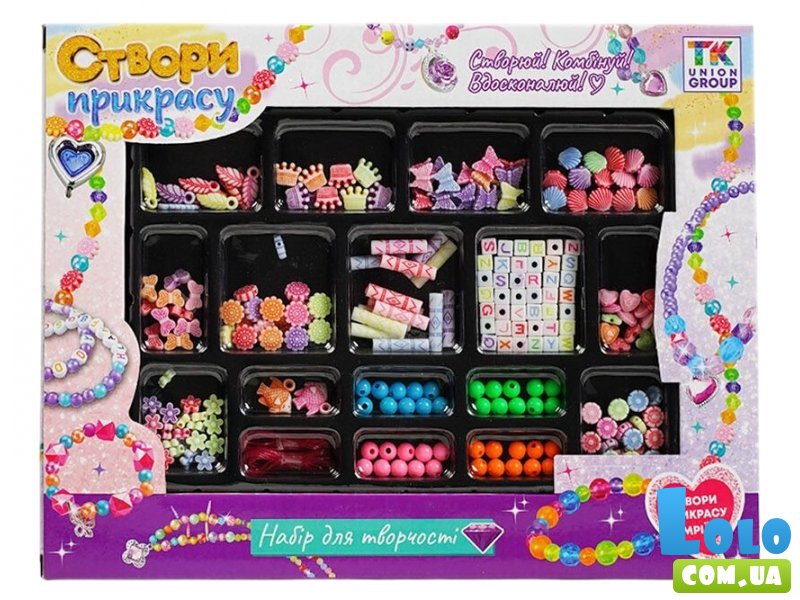 Набор бисера, TK Group, в ассортименте