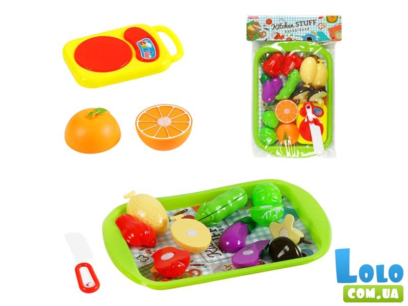 Набор фруктов на липучках