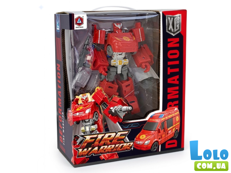 Робот-трансформер Пожарный воин