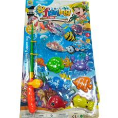 Рыбалка магнитная, 10 рыбок