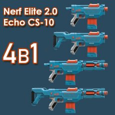 Бластер Elite 2.0 Echo, Nerf