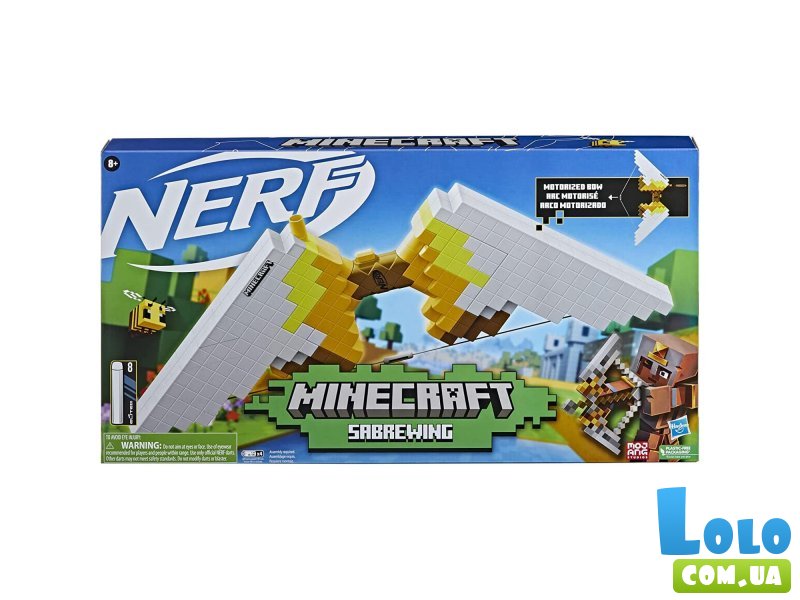 Бластер-лук Minecraft Sabrewing, Nerf