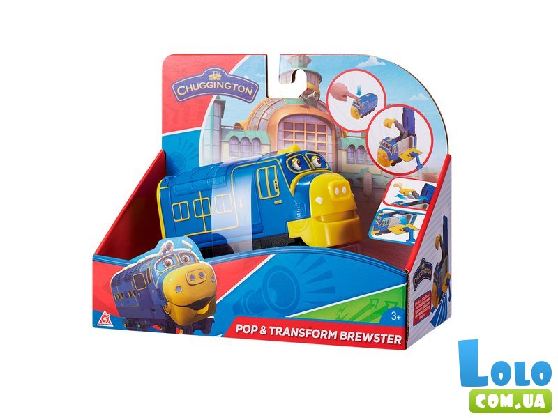 Паровозик Брюстер Играй и трансформируй, Chuggington