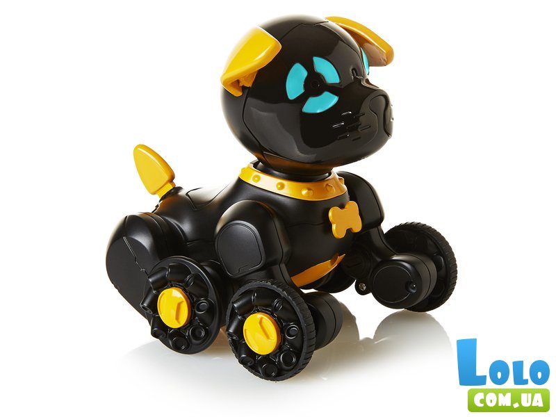 Интерактивная игрушка Щенок Чип, WowWee (черная)
