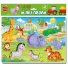 Мягкий беби пазл магнитный Зоопарк, Vladi Toys, 24 эл.