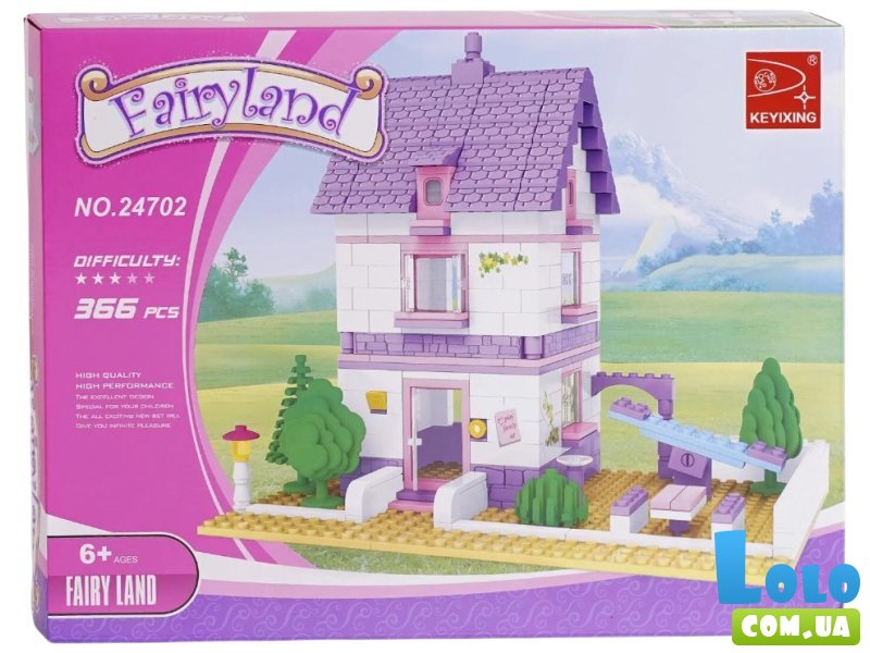 Конструктор Домик, Ausini (24702), 366 дет.