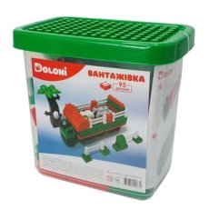 Конструктор Грузовая машина, Doloni Toys (013888/10), 95 дет.