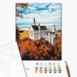 Картина по номерам Осенний вид на Нойшванштайн, Brushme (40х50 см)