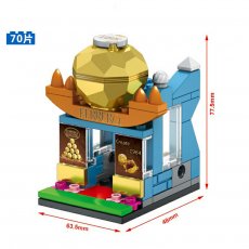 Конструктор Магазин шоколадных конфет, Sembo Block (601011), 70 дет.