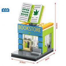 Конструктор Книжный магазин, Sembo Block (601015), 83 дет.