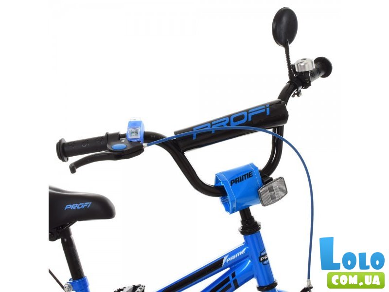 Велосипед двухколесный Prime Blue, Profi, 18" (синий)