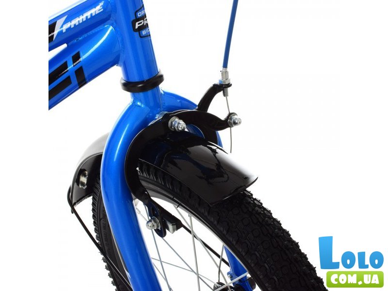 Велосипед двухколесный Prime Blue, Profi, 18" (синий)