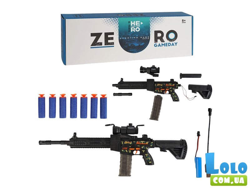 Автомат с мягкими патронами (в ассортименте)