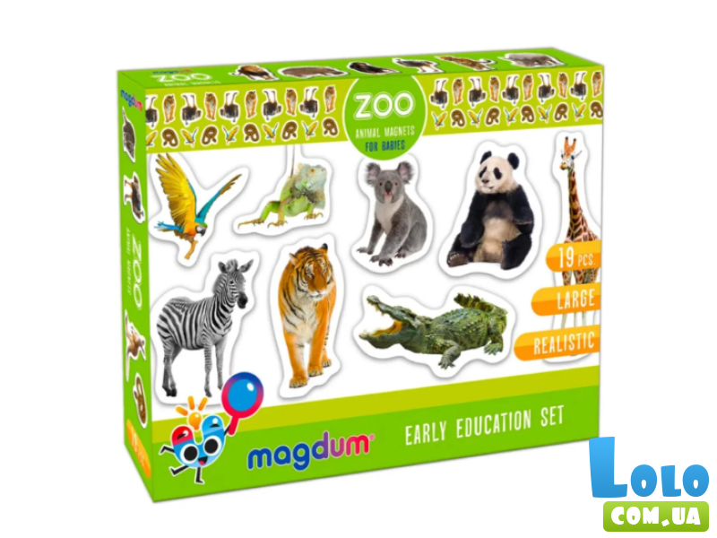 Набор магнитов Зоопарк (англ.)