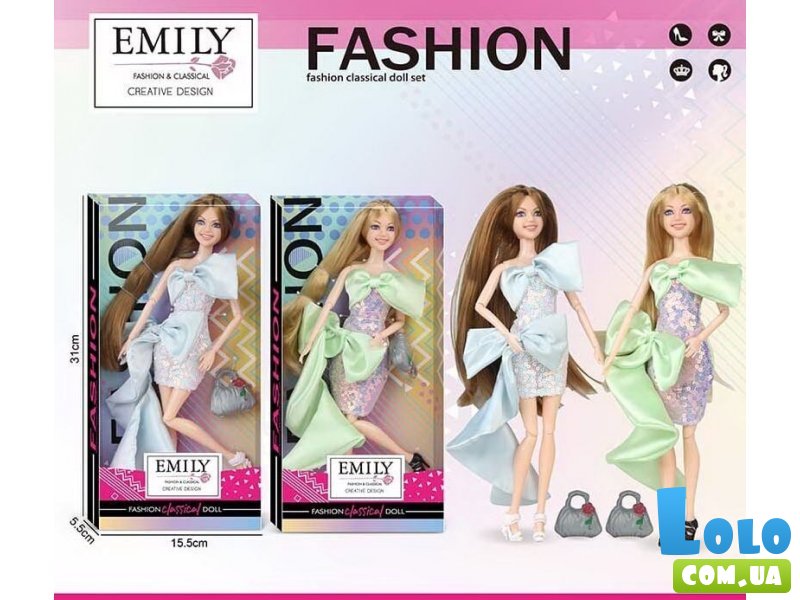 Кукла шарнирная Emily (в ассортименте)