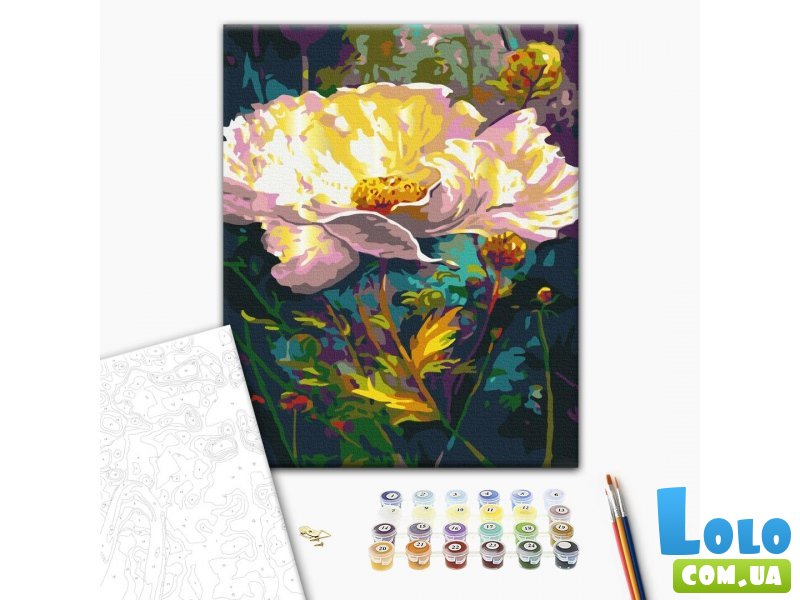 Картина по номерам Сказочный цветок, Brushme (40х50 см)