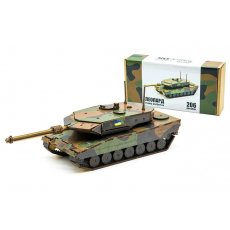 Деревянный 3D конструктор Танк Леопард, Puzzleok (206-0260), 206 дет.