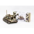 Деревянный 3D конструктор Танк, Puzzleok (162-0074), 162 дет.