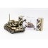Деревянный 3D конструктор Танк, Puzzleok (162-0074), 162 дет.